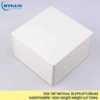 IP68 waterproof enclosure abs electric box waterproof junction box DIY outdoor waterproof electrical box 166*166*91mm 
IP68 waterproof enclosure abs electric box waterproof junction box DIY outdoor waterproof electrical box 166*166*91mm