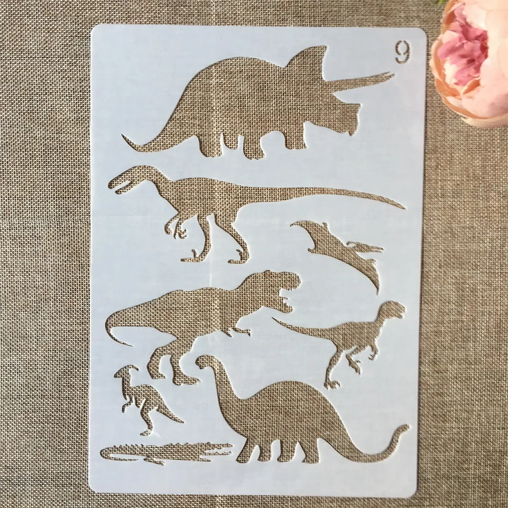 1Pcs 29*21cm Prehistoric Dinosaur Crocodile DIY Layering Stencils Painting Scrapbook Coloring Embossing Decorative Template
1Pcs 29*21cm Prehistoric Dinosaur Crocodile DIY Layering Stencils Painting Scrapbook Coloring Embossing Decorative Template