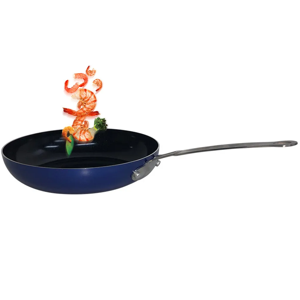 Highly scratch Non-stick Copper Frying Pan with Ceramic Coating and Induction cooking,Oven & Dishwasher safe 28cm 1N30
Highly scratch Non-stick Copper Frying Pan with Ceramic Coating and Induction cooking,Oven & Dishwasher safe 28cm 1N30