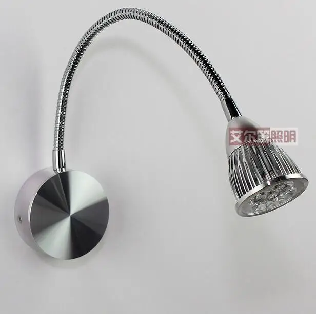 5W led spot lamp bedside lamp reading wall lamp AC85-265V mirror light with on/off switch 360 degree rotation flexible arm
5W led spot lamp bedside lamp reading wall lamp AC85-265V mirror light with on/off switch 360 degree rotation flexible arm