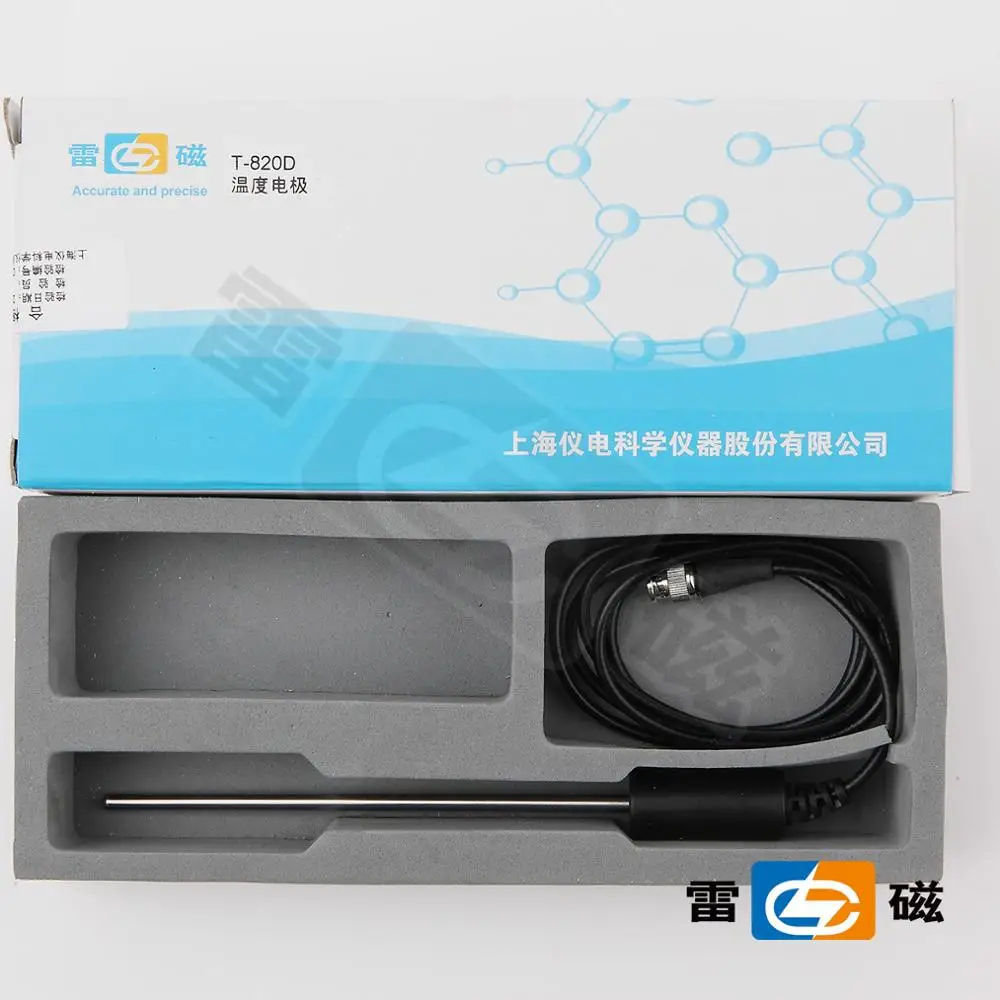 Shanghai Leici T-820D type temperature probe / sensor electrode / /BNC (type Q6) can invoice
Shanghai Leici T-820D type temperature probe / sensor electrode / /BNC (type Q6) can invoice