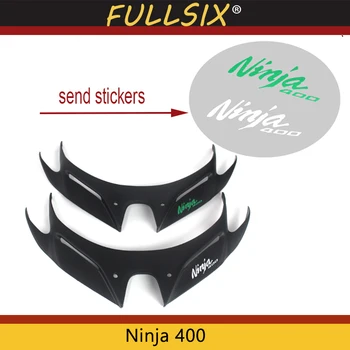 FOR KAWASAKI Ninja 250 Ninja 400 2018-2019 Motorcycle Front Fairing Aerodynamic Winglets ABS Plastic Cover Protection Guards
FOR KAWASAKI Ninja 250 Ninja 400 2018-2019 Motorcycle Front Fairing Aerodynamic Winglets ABS Plastic Cover Protection Guards