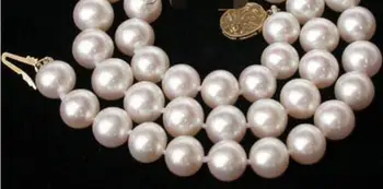 Jewelry Pearl Necklace Genuine A 17" 10-11MM ROUND WHITE SOUTH SEA PEARL NECKLACE 14K SOLID CLASP Free Shipping
Jewelry Pearl Necklace Genuine A 17" 10-11MM ROUND WHITE SOUTH SEA PEARL NECKLACE 14K SOLID CLASP Free Shipping