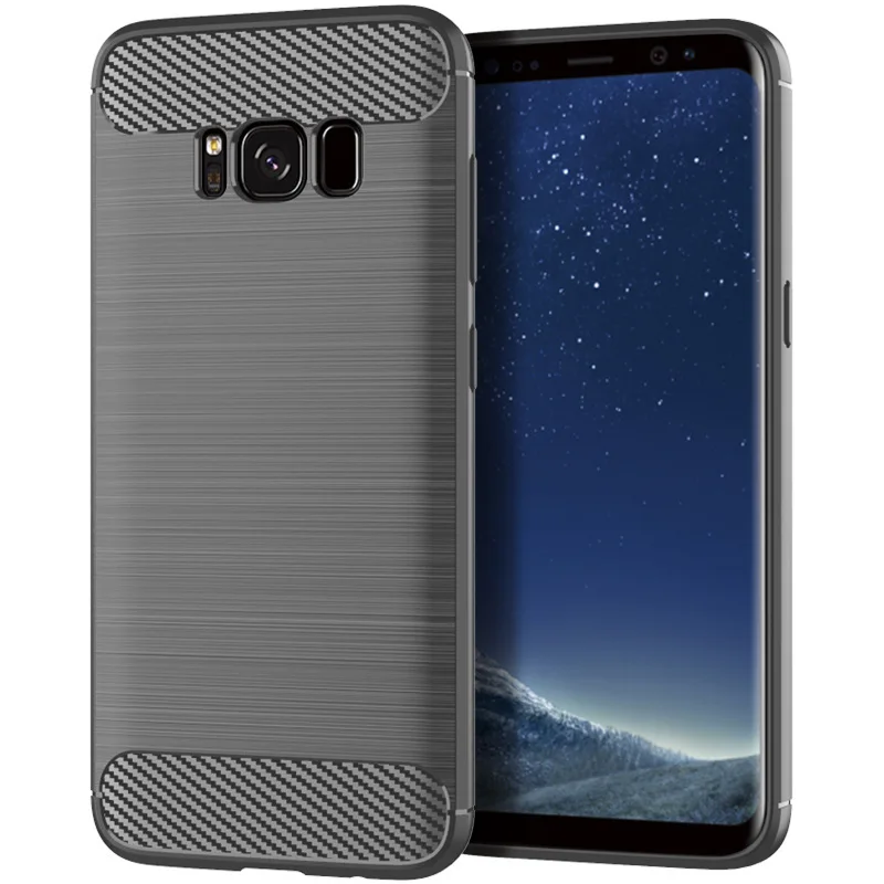 Samsung Galaxy S8 soft black tpu phone bag case drawing carbon fibre lines silica gel drop soft shell dustproof waterproof
Samsung Galaxy S8 soft black tpu phone bag case drawing carbon fibre lines silica gel drop soft shell dustproof waterproof
