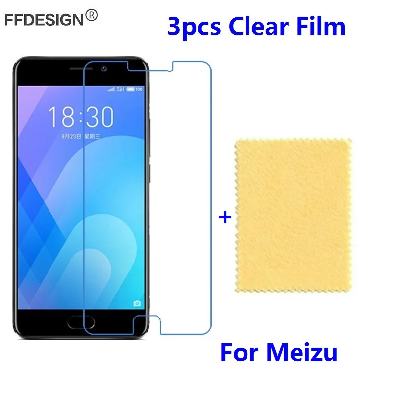 Прозрачная защитная пленка для экрана Meizu Pro 7 M5s M5c M3 M6 M5 Note M2 Mini U20 U10|Защитные