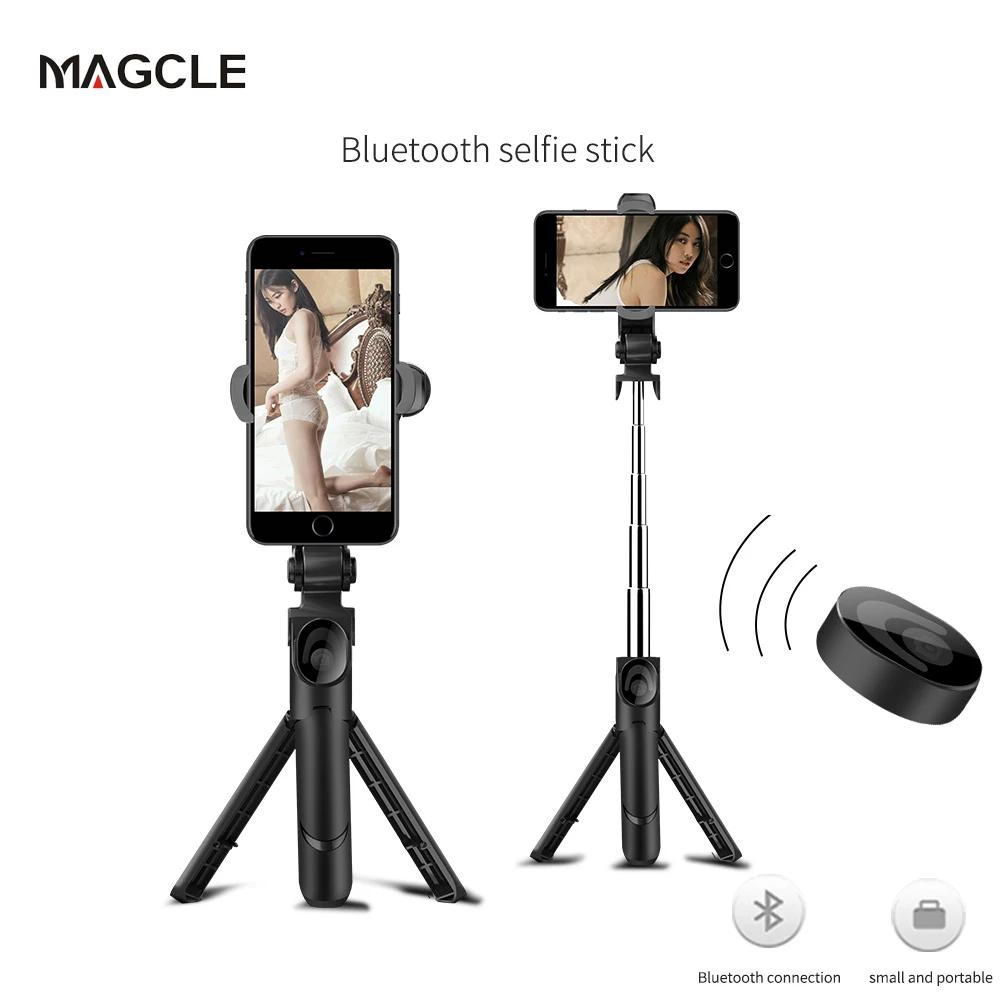 Magcle Bluetooth Tripod Selfie Stick Foldable Remote wireless Extendable Monopod Selfie Stick Tripod for IOS android
Magcle Bluetooth Tripod Selfie Stick Foldable Remote wireless Extendable Monopod Selfie Stick Tripod for IOS android