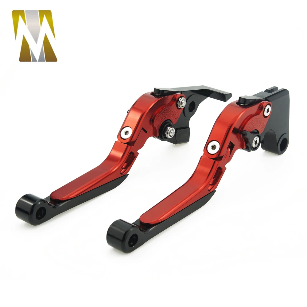 For Yamaha MT07 MT09 FZ1 FZ6 FAZER FZ6R XJ6 DIVERSION Folding Extendable Adjustable Brakes Clutch Levers CNC Aluminum (23)