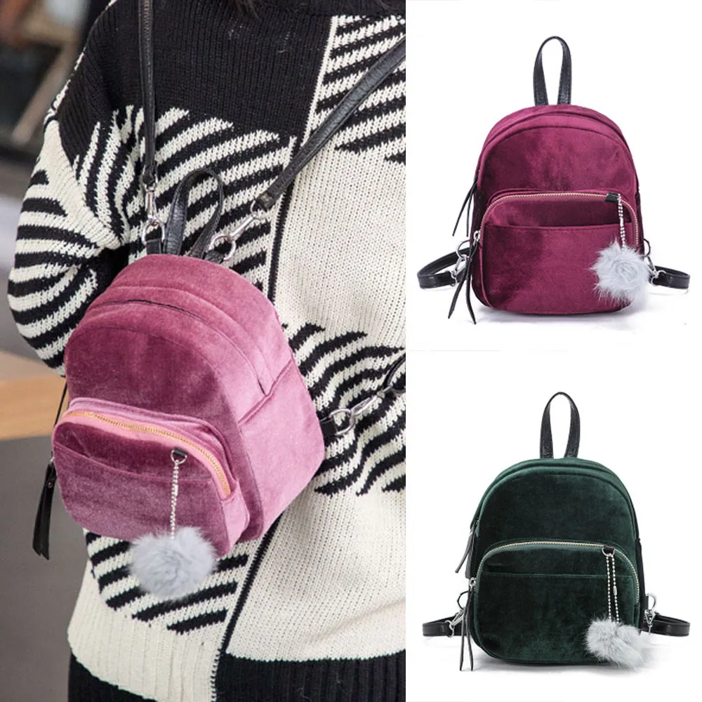 mochila feminina zaino donna brand new and high quality Mini Fur Ball Backpack Fashion Shoulder Bag Solid Women Girls Tr
mochila feminina zaino donna brand new and high quality Mini Fur Ball Backpack Fashion Shoulder Bag Solid Women Girls Tr