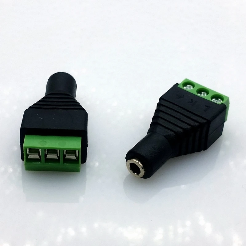 10pcs 3.5mm AUX Audio FeMale Stereo Sound Track socket Solderless Connector DIY Screw Lock Cable Adapter for audio or video
10pcs 3.5mm AUX Audio FeMale Stereo Sound Track socket Solderless Connector DIY Screw Lock Cable Adapter for audio or video