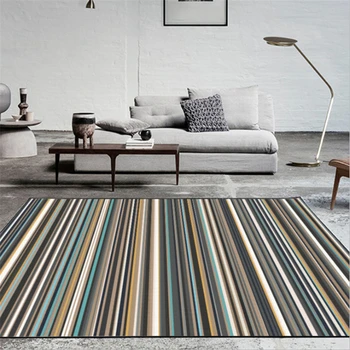 Carpets for Living Room Modern Pinstripe Lake Blue Tan Short Crystal Velvet Carpet Sofa Coffee Table Rug Study Room Floor Mat
Carpets for Living Room Modern Pinstripe Lake Blue Tan Short Crystal Velvet Carpet Sofa Coffee Table Rug Study Room Floor Mat