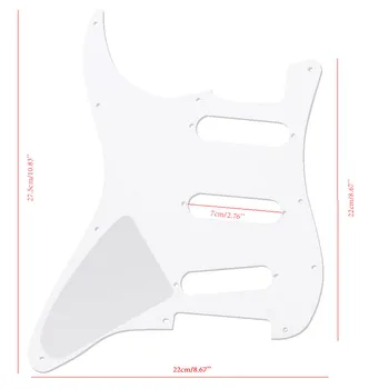White Tortoise Shell Pickguard 3 Ply Scratch Plates For Fender Stratocaster New #35/14L
White Tortoise Shell Pickguard 3 Ply Scratch Plates For Fender Stratocaster New #35/14L