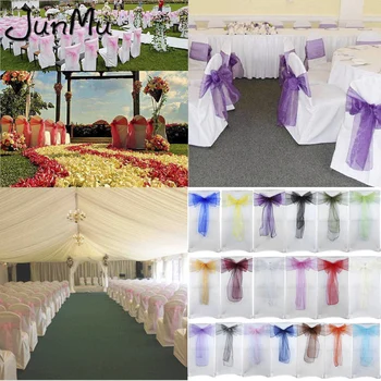 100pcs Organza Chair Sash Organza Bow For Cover Banquet Wedding Party Event Xmas Decor Sheer Organza Fabric Supply 18cm*275cm
100pcs Organza Chair Sash Organza Bow For Cover Banquet Wedding Party Event Xmas Decor Sheer Organza Fabric Supply 18cm*275cm