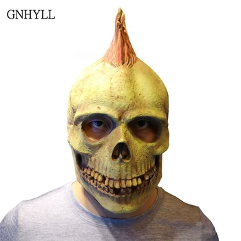 GNHYLL Horror Latex Skull Head Ghost Full Face Mask Cosplay Halloween Party Play Props Event Costumes Joker Mask Fancy Dress
GNHYLL Horror Latex Skull Head Ghost Full Face Mask Cosplay Halloween Party Play Props Event Costumes Joker Mask Fancy Dress