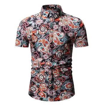Hawaiian Shirt Mens clothing Men's dress Shirts Beach style Summer Floral Mens Shirts Flower Blue Dark brown
Hawaiian Shirt Mens clothing Men's dress Shirts Beach style Summer Floral Mens Shirts Flower Blue Dark brown