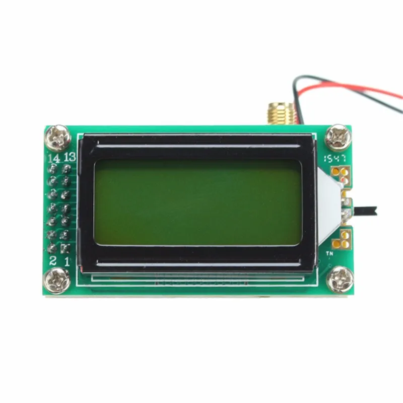 LCD Display 9V Frequency Meter 500mhz High Precision Reader RF Radio Frequency Measuring Instrument New
LCD Display 9V Frequency Meter 500mhz High Precision Reader RF Radio Frequency Measuring Instrument New