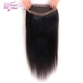Queen Love Hair 360 Lace Frontal Closure For Black Women Brazilian Straight Lace Front Human Hair Closure Remy 10-20 Inch
Queen Love Hair 360 Lace Frontal Closure For Black Women Brazilian Straight Lace Front Human Hair Closure Remy 10-20 Inch