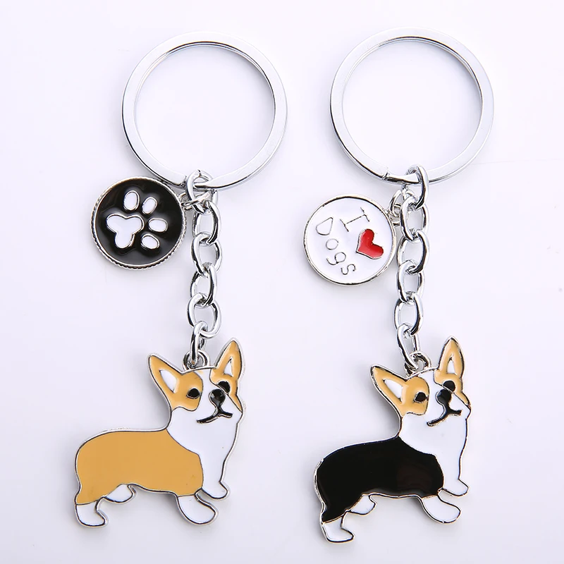 NEW Cute Welsh Corgi Dog Key Chain For Women Handbag Pendant Keychain Key Ring Man Car Key Holder Charm Jewelry I LOVE DOG GIFTS
NEW Cute Welsh Corgi Dog Key Chain For Women Handbag Pendant Keychain Key Ring Man Car Key Holder Charm Jewelry I LOVE DOG GIFTS