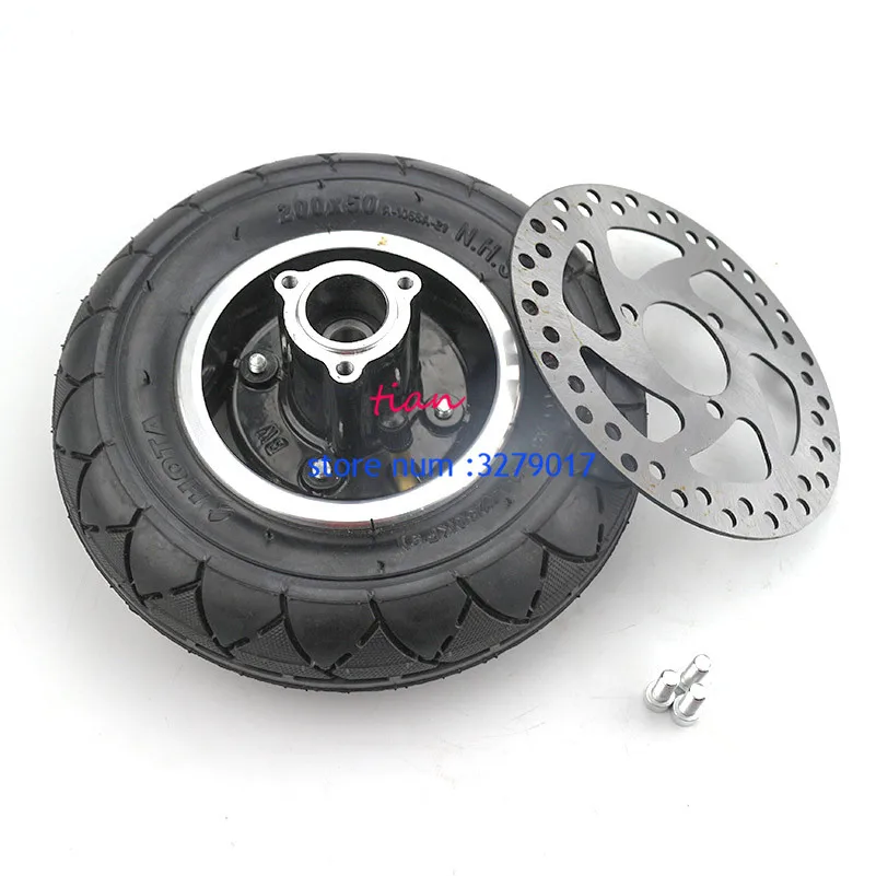 good quality 200x50 inner and out tires with Aluminium Alloy Wheel Hub and Belt brake for Electric Scooter Bicycle
good quality 200x50 inner and out tires with Aluminium Alloy Wheel Hub and Belt brake for Electric Scooter Bicycle