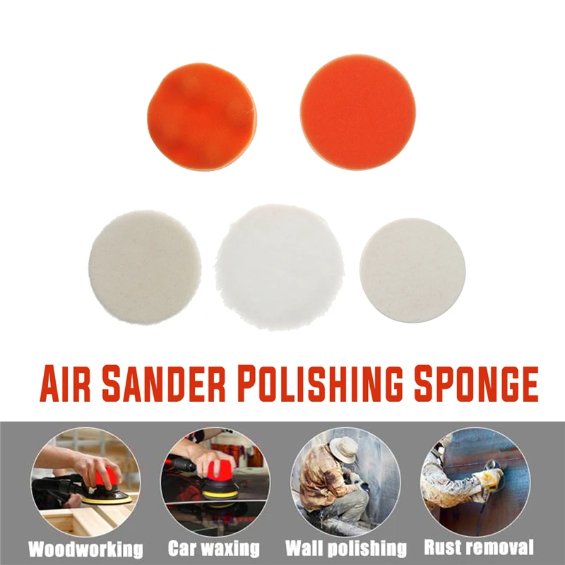 5Pcs/set Polishing Sponge For Air Car Sander Polisher Grinding Polishing Machine used in pneumatic or electric polishing machine
5Pcs/set Polishing Sponge For Air Car Sander Polisher Grinding Polishing Machine used in pneumatic or electric polishing machine