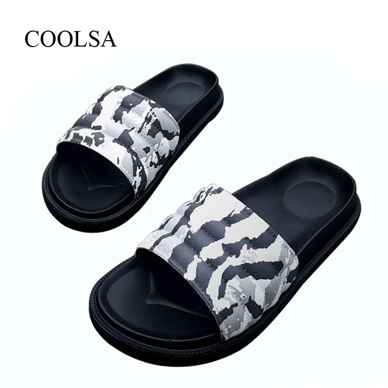 Men Outdoor Flat Camouflage Slippers Men Non-slip Bathroom Slides Beach Flip Flops Wholesale Slippers Drop Shipping Thick Slides
Men Outdoor Flat Camouflage Slippers Men Non-slip Bathroom Slides Beach Flip Flops Wholesale Slippers Drop Shipping Thick Slides