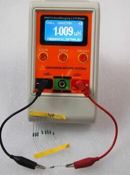LCR Bridge Tester, M4070 Capacitor and Inductance Meter Capacitance Meter, Automatic Range High Precision 1% Digital
LCR Bridge Tester, M4070 Capacitor and Inductance Meter Capacitance Meter, Automatic Range High Precision 1% Digital