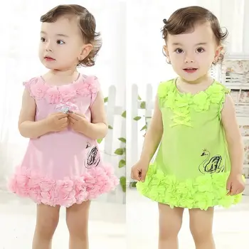 2016 Brand New Baby Girls Summer Short Dress Kids Clothes Beautiful Flower Children Dress Princess Party Dresses for Girls
2016 Brand New Baby Girls Summer Short Dress Kids Clothes Beautiful Flower Children Dress Princess Party Dresses for Girls