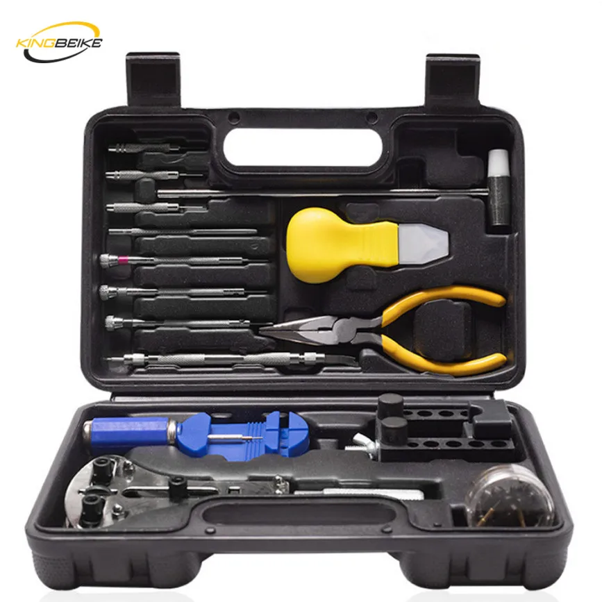 KINGBEIKE Watch Repair Tool Kit Watch Tools Set Case Opener Band link Remover Tweezers Watchmaker Tools Dedicated Device
KINGBEIKE Watch Repair Tool Kit Watch Tools Set Case Opener Band link Remover Tweezers Watchmaker Tools Dedicated Device