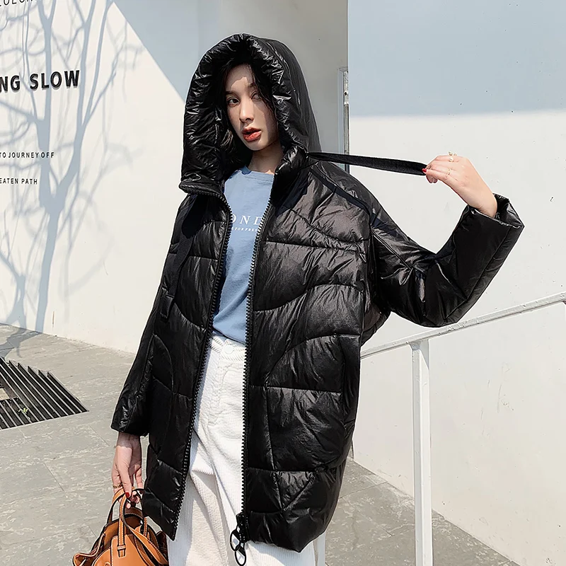 2019 New Winter Jacket Women White Duck Down Jacket Female Loose Warm Coat Plus Size Thick Hooded Down Parka Women's Winter Coat
2019 New Winter Jacket Women White Duck Down Jacket Female Loose Warm Coat Plus Size Thick Hooded Down Parka Women's Winter Coat
