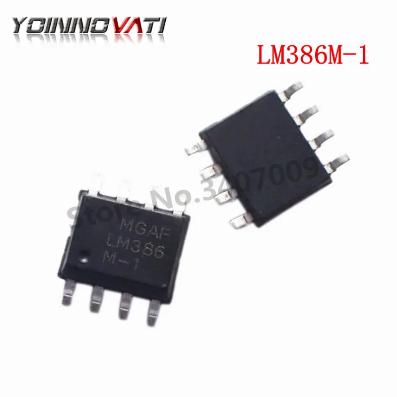20 шт. LM386M-1 SOP8 LM386M LM386 аудио усилитель Lo Pwr Vtg Amp новый оригинальный | Обустройство