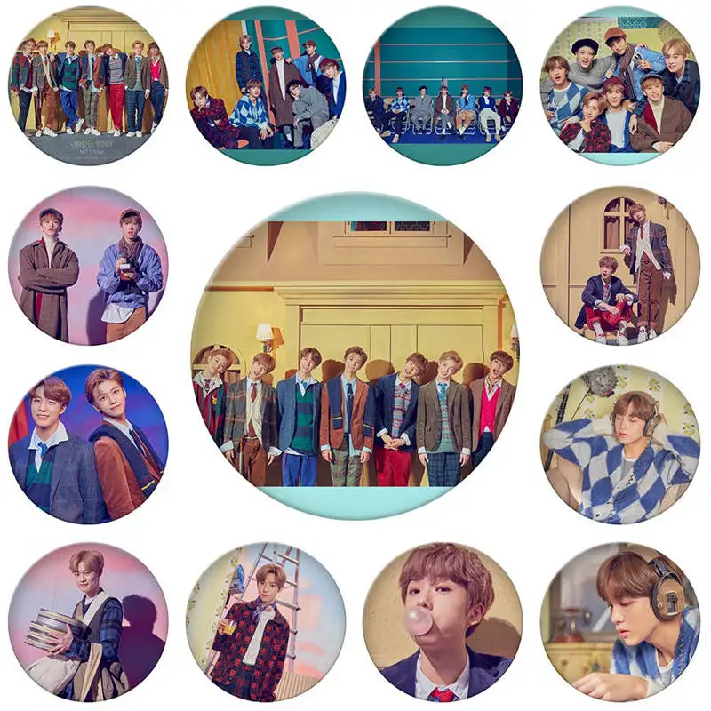 Korean KPOP NCT NCT127 Album Brooch Pin Badge Accessories For Clothes Hat Backpack Decoration
Korean KPOP NCT NCT127 Album Brooch Pin Badge Accessories For Clothes Hat Backpack Decoration