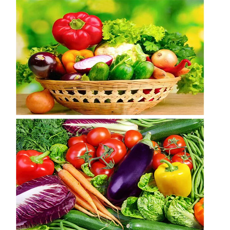 5D DIY Diamond Embroidery Kitchen Food Vegetables Fruits Diamond Painting Cross Stitch Round Mosaic Home Kitchen Decoration Gift
5D DIY Diamond Embroidery Kitchen Food Vegetables Fruits Diamond Painting Cross Stitch Round Mosaic Home Kitchen Decoration Gift