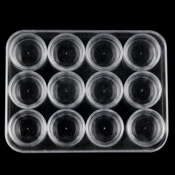 12 Grids Nail Storage Case Organizer Clear Empty Plastic Earring Jewelry Bead Container Nail Art Rhinestones Storage Box
12 Grids Nail Storage Case Organizer Clear Empty Plastic Earring Jewelry Bead Container Nail Art Rhinestones Storage Box