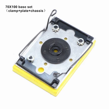 20331 base for vibration pneumatic sanding machine chassis for air sanding tool wind sander accessories 70X100mm 3 pieces in one
20331 base for vibration pneumatic sanding machine chassis for air sanding tool wind sander accessories 70X100mm 3 pieces in one