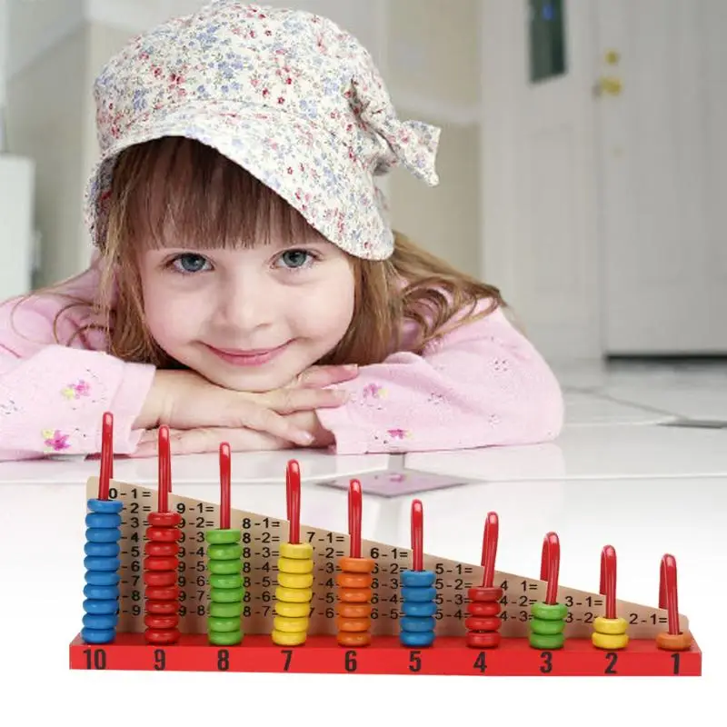 Wood Math Toys Multicolor Abacus Counting Shelf Beads Mathematics Early Learning Educational Maths Kids Intelligence Development
Wood Math Toys Multicolor Abacus Counting Shelf Beads Mathematics Early Learning Educational Maths Kids Intelligence Development