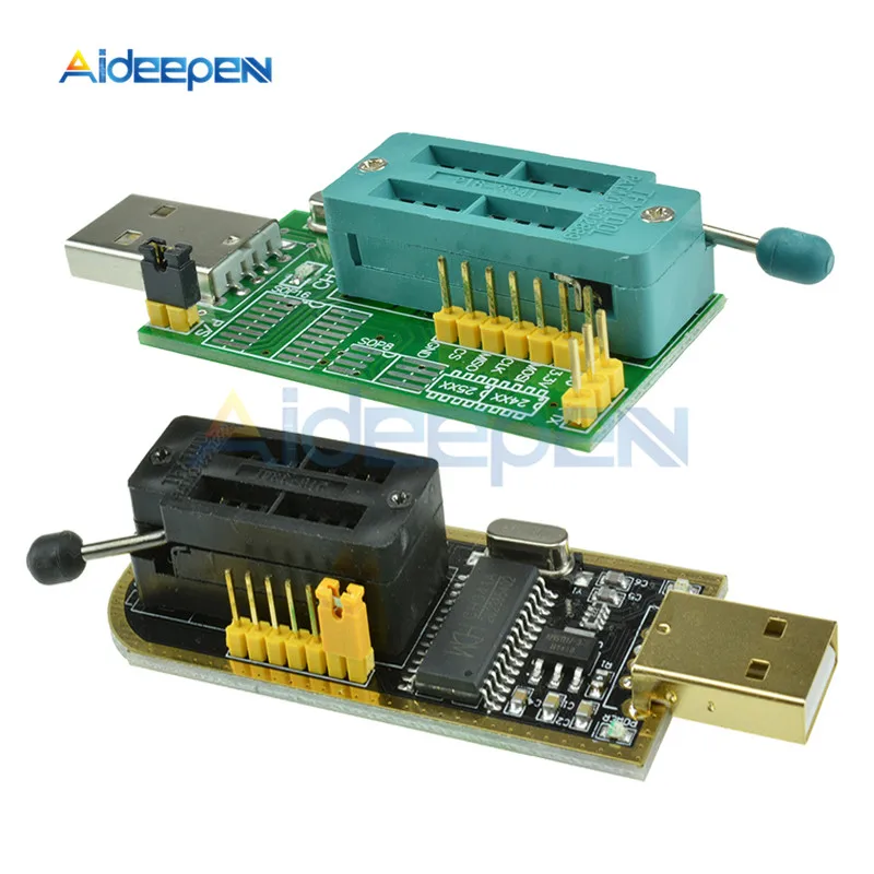 CH341A 24 25 Series USB Programmer 24 EEPROM Writer 25 SPI Flash BIOS Board Module USB to TTL 5V-3.3V Software Driver Drive
CH341A 24 25 Series USB Programmer 24 EEPROM Writer 25 SPI Flash BIOS Board Module USB to TTL 5V-3.3V Software Driver Drive