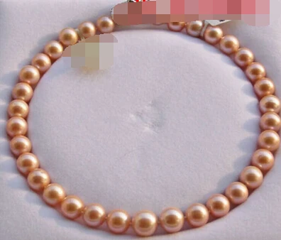 free shipping HUGE 9-10MM PERFECT ROUND SOUTH SEA GENUINE PINK PEARL NECKLACE 17.5"
free shipping HUGE 9-10MM PERFECT ROUND SOUTH SEA GENUINE PINK PEARL NECKLACE 17.5"