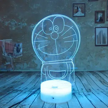 3D Optical Illusion Doraemon Panel Model Lighting Night 7 Color Change USB Touch Remote button LED Desk Table Light Lamp
3D Optical Illusion Doraemon Panel Model Lighting Night 7 Color Change USB Touch Remote button LED Desk Table Light Lamp