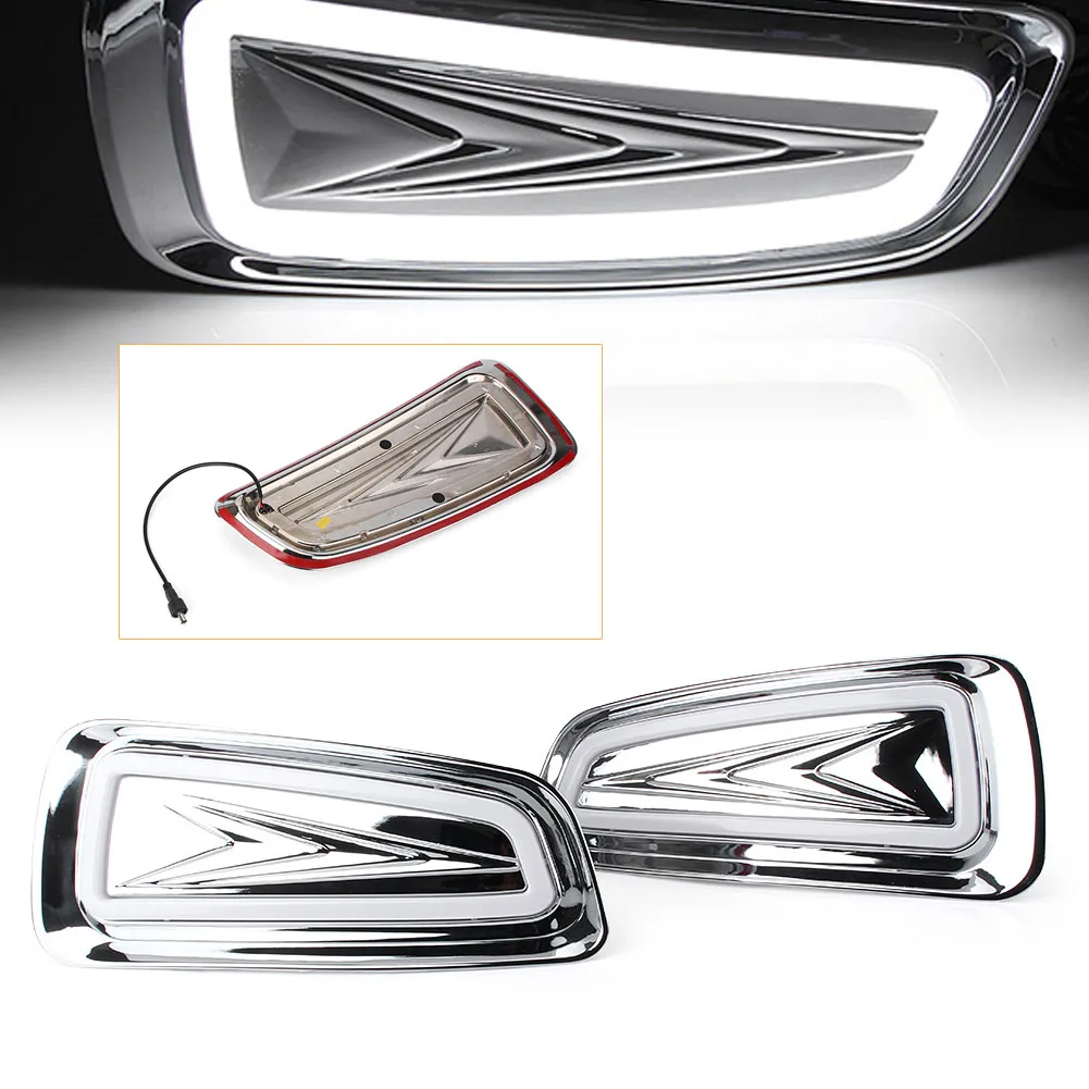 LED Fog Lights Daytime Drving Lamp DRL Indicator For Ford F150 Raptor 2009-2015 Pair Car Day Work Light Replacement Kit
LED Fog Lights Daytime Drving Lamp DRL Indicator For Ford F150 Raptor 2009-2015 Pair Car Day Work Light Replacement Kit