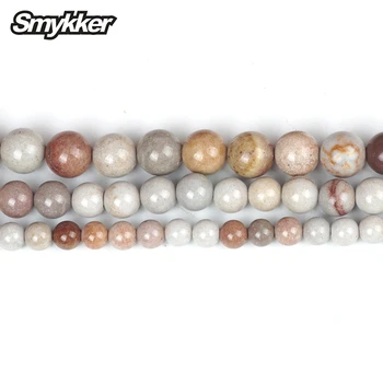 Natural Ocean Fossils Stone Beads Round Sea Fossils Agates Loose Beads 6/8/10mm Pick Size Material Muslim Prayer Jewelry Making
Natural Ocean Fossils Stone Beads Round Sea Fossils Agates Loose Beads 6/8/10mm Pick Size Material Muslim Prayer Jewelry Making