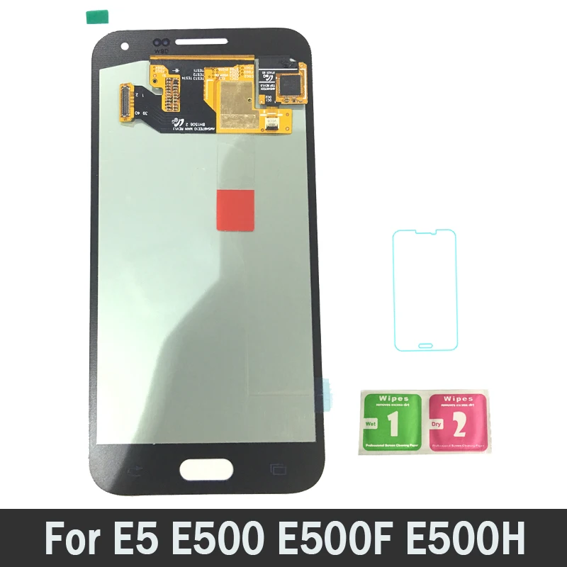 Super AMOLED LCDs High Quality LCD Screen Display Touch Digitizer Assembly For Samsung Galaxy E5 E500 E500F E500H E500M Phone
Super AMOLED LCDs High Quality LCD Screen Display Touch Digitizer Assembly For Samsung Galaxy E5 E500 E500F E500H E500M Phone