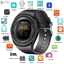 LIGE 2019 новые умные часы для мужчин светодиодный цветной сенсорный экран Спортивный Шагомер Bluetooth умные часы Поддержка SIM TF Relogio inteligente(China)