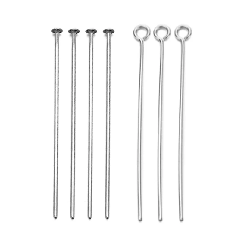 100Pcs/Lot 15mm-70mm Metal Flat Head Pins Needles Silver DIY Jewelry Accessory Findings Making Chain Hanging Pins Wholesale
100Pcs/Lot 15mm-70mm Metal Flat Head Pins Needles Silver DIY Jewelry Accessory Findings Making Chain Hanging Pins Wholesale