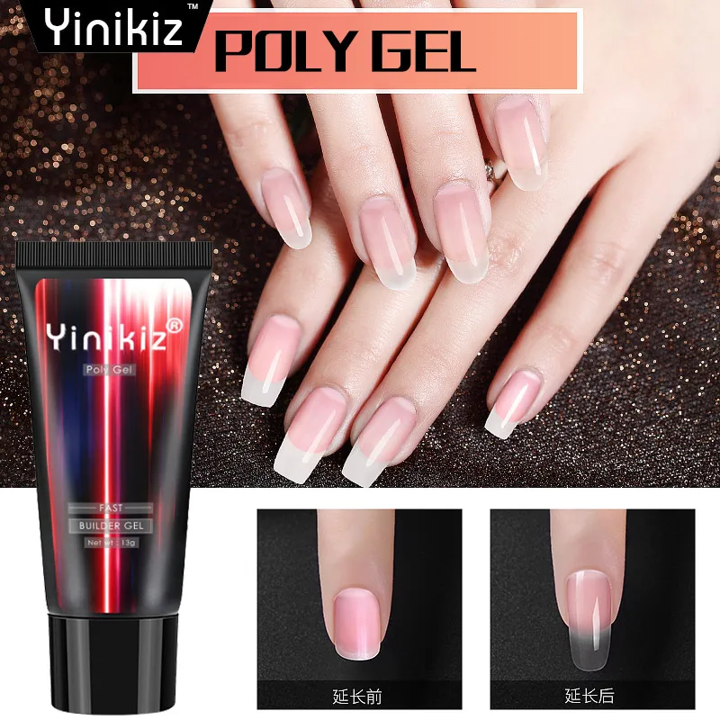 Yinikiz Nail Gel Kit UV Fast Dry Crystal Gel Nail Builder Acrylic Nail Art Extension Polygel Tools Lacquer Brush Nail Tips
Yinikiz Nail Gel Kit UV Fast Dry Crystal Gel Nail Builder Acrylic Nail Art Extension Polygel Tools Lacquer Brush Nail Tips