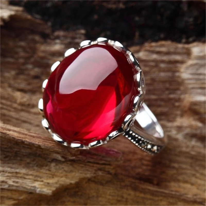 Red Moonstone Wedding Ring Vintage Silver Color Rings for Woemn Party Engagement Ring Jewelry Anillos Mujer O5T239
Red Moonstone Wedding Ring Vintage Silver Color Rings for Woemn Party Engagement Ring Jewelry Anillos Mujer O5T239