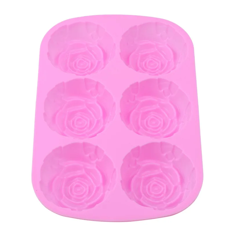 Rose Shape Silicone Mold Handmade Flower Decoration Cake Mold Chocolate Jelly Pudding Clay Craft Mould Kitchen DIY Tools
Rose Shape Silicone Mold Handmade Flower Decoration Cake Mold Chocolate Jelly Pudding Clay Craft Mould Kitchen DIY Tools