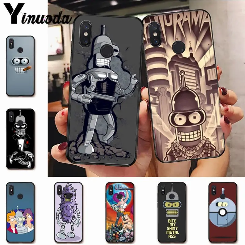 

Yinuoda futurama Hot Fashion Fun Dynamic phone case for xiaomi redmi 7 5plus 6pro 6a 4x go note5 note7 note6pro mi8se 9se coque