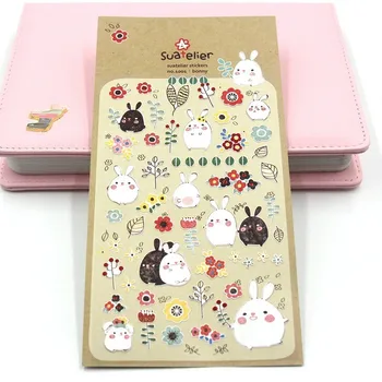 Korean Style Bonny Diary Stickers Planner Sticker Sticky Notes Papeleria Children Decorate Stationery Sticker
Korean Style Bonny Diary Stickers Planner Sticker Sticky Notes Papeleria Children Decorate Stationery Sticker