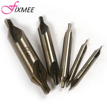 Fixmee Hot 5 HSS Combined Center Drills Countersinks 60 Degree Angle Bit Set Tool Metric 1mm 1.5mm 2.5mm 3.15mm 5mm
Fixmee Hot 5 HSS Combined Center Drills Countersinks 60 Degree Angle Bit Set Tool Metric 1mm 1.5mm 2.5mm 3.15mm 5mm