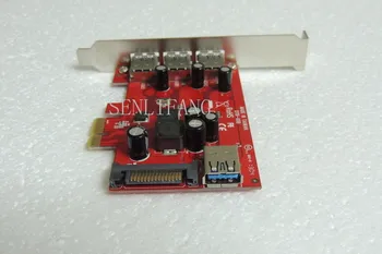 Free shipping D119-00B PEXUSB3S3 4 port USB3.0 high speed expansion card PCIE USB3.0 Good quality
Free shipping D119-00B PEXUSB3S3 4 port USB3.0 high speed expansion card PCIE USB3.0 Good quality