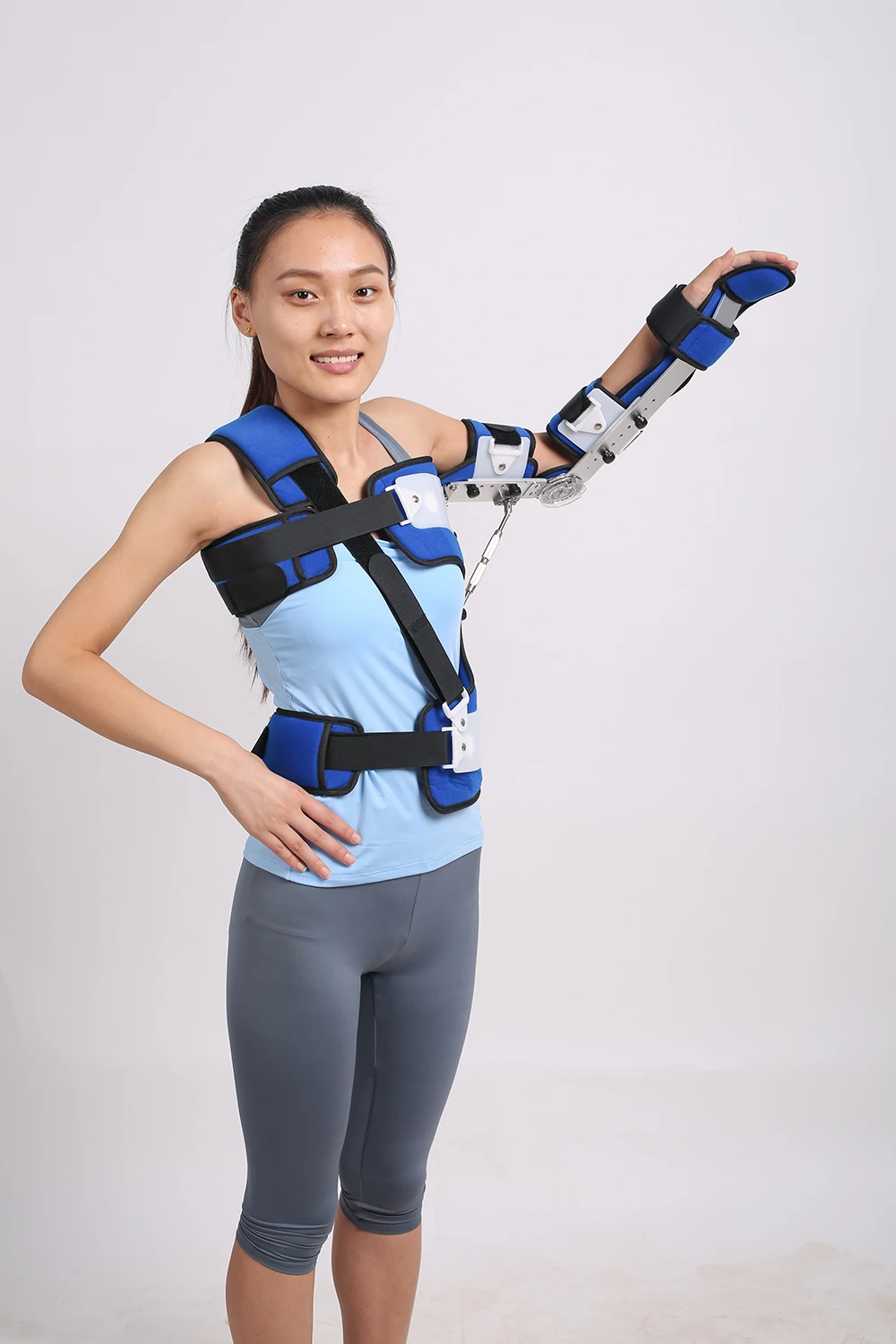 New Style Adjustable Shoulder Abduction orthosis Abduction angle and elbow flexion angle adjustable
New Style Adjustable Shoulder Abduction orthosis Abduction angle and elbow flexion angle adjustable